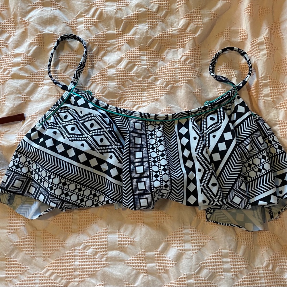 ruffle bikini top